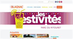 Desktop Screenshot of mairie-blagnac.fr